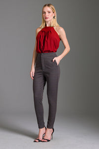 Blusa Reta Lisa Acetinada