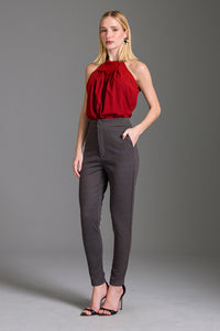 Blusa Reta Lisa Acetinada