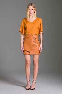 Blusa Reta Lisa Decote V