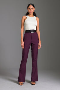 Blusa Ajustada Lisa Cava Americana