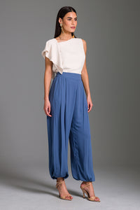 Blusa Reta Lisa Com Babado