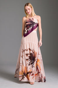 Saia Longa Estampada