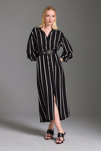 Vestido Chemise Super Midi