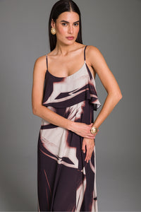 Vestido Longo Com Alças