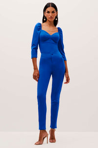 Calça Skinny Lisa Com Recortes