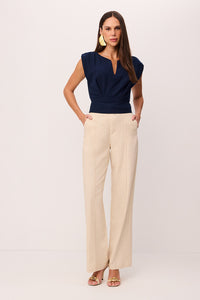 Blusa Cropped Lisa Com  Amarração