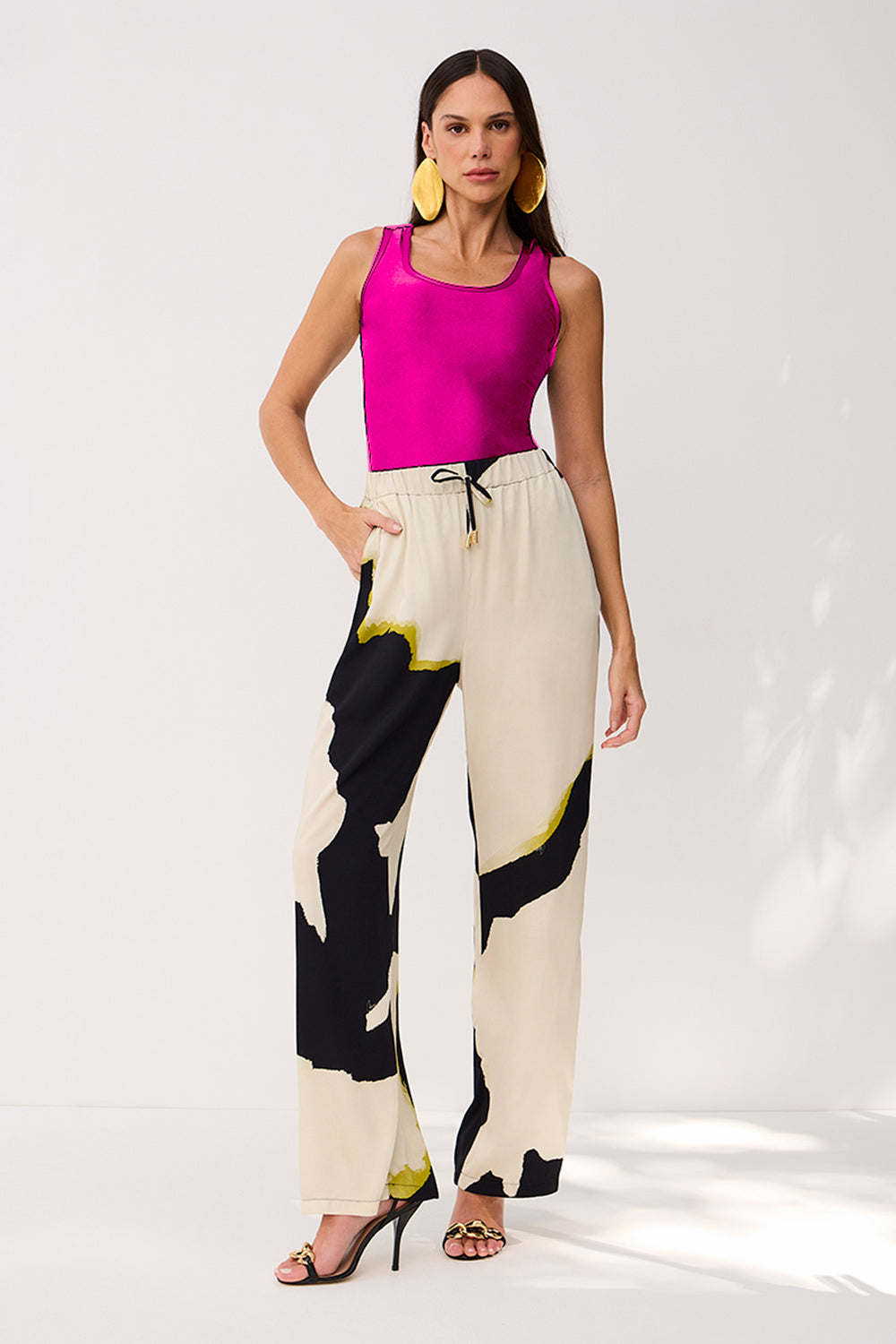 Blusa Ajustada Lisa