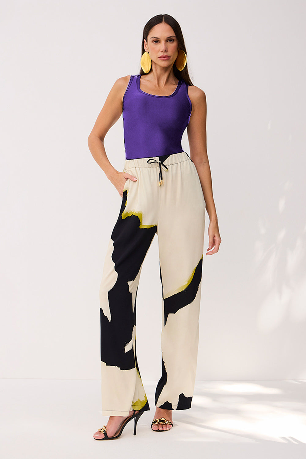 Blusa Ajustada Lisa