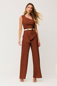 Blusa Alfaiataria Lisa Com Babado