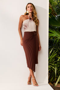 Blusa Frente Única Com Passante