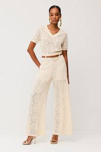 Blusa Texturizada Com Decote V