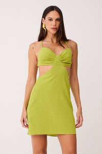 Vestido Curto Liso