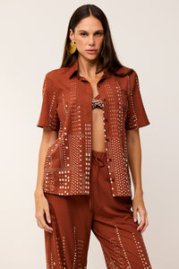 Conjunto Calça Reta E Camisa - 326136 E 326118