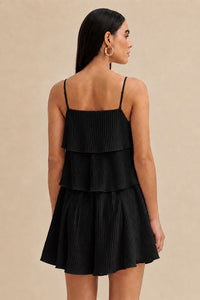 Blusa Alongada Lisa Com Babados