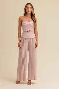 Blusa Estrutura Lisa Com Lapelas