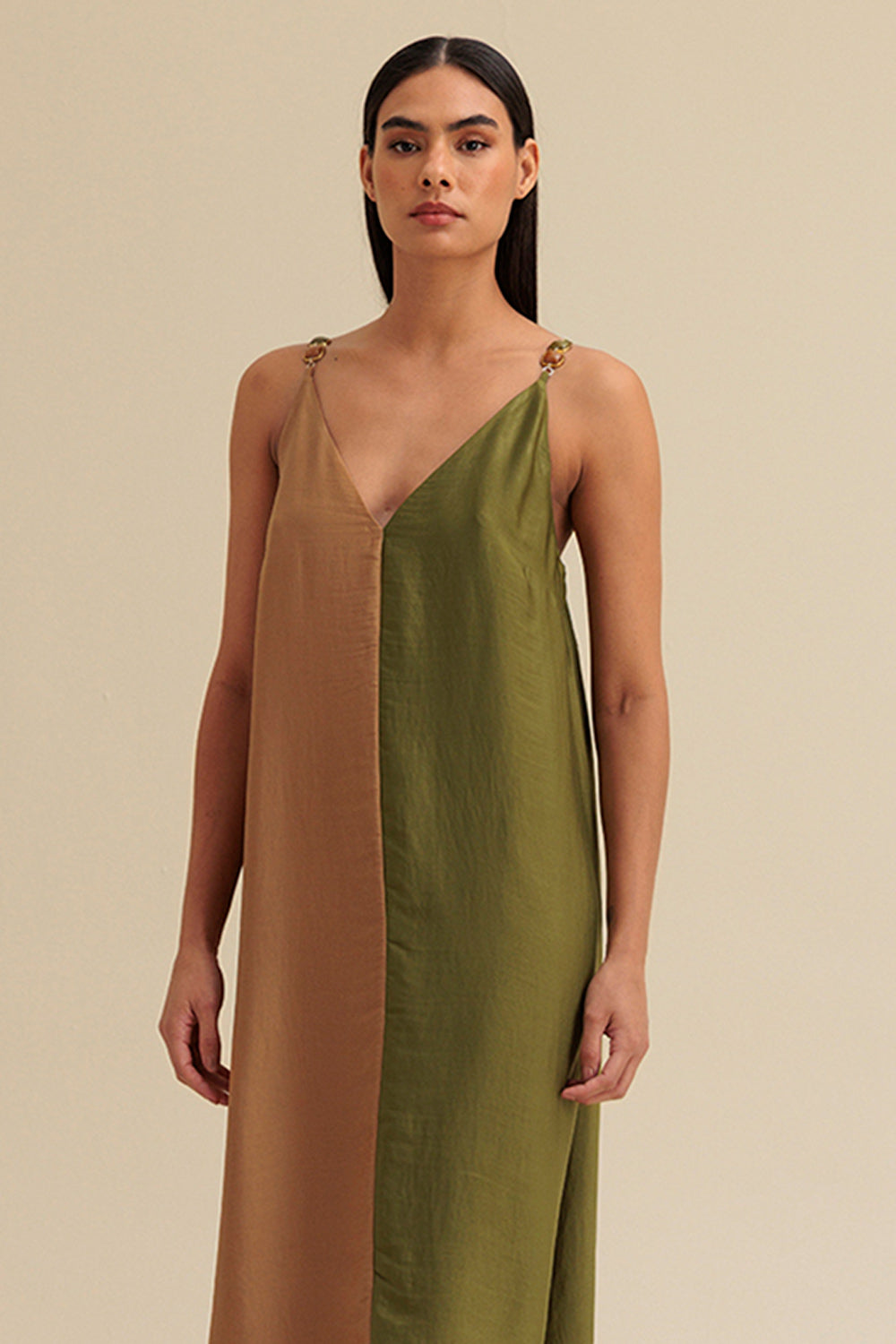 Vestido Longo Com Alças