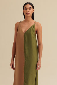 Vestido Longo Com Alças