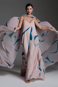 Vestido Longo Com Alças