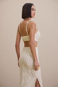 Vestido Midi Liso Com Alças