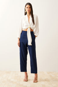 Blusa Cropped Lisa Decote V