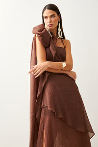 Blusa Ampla Lisa Com Alças