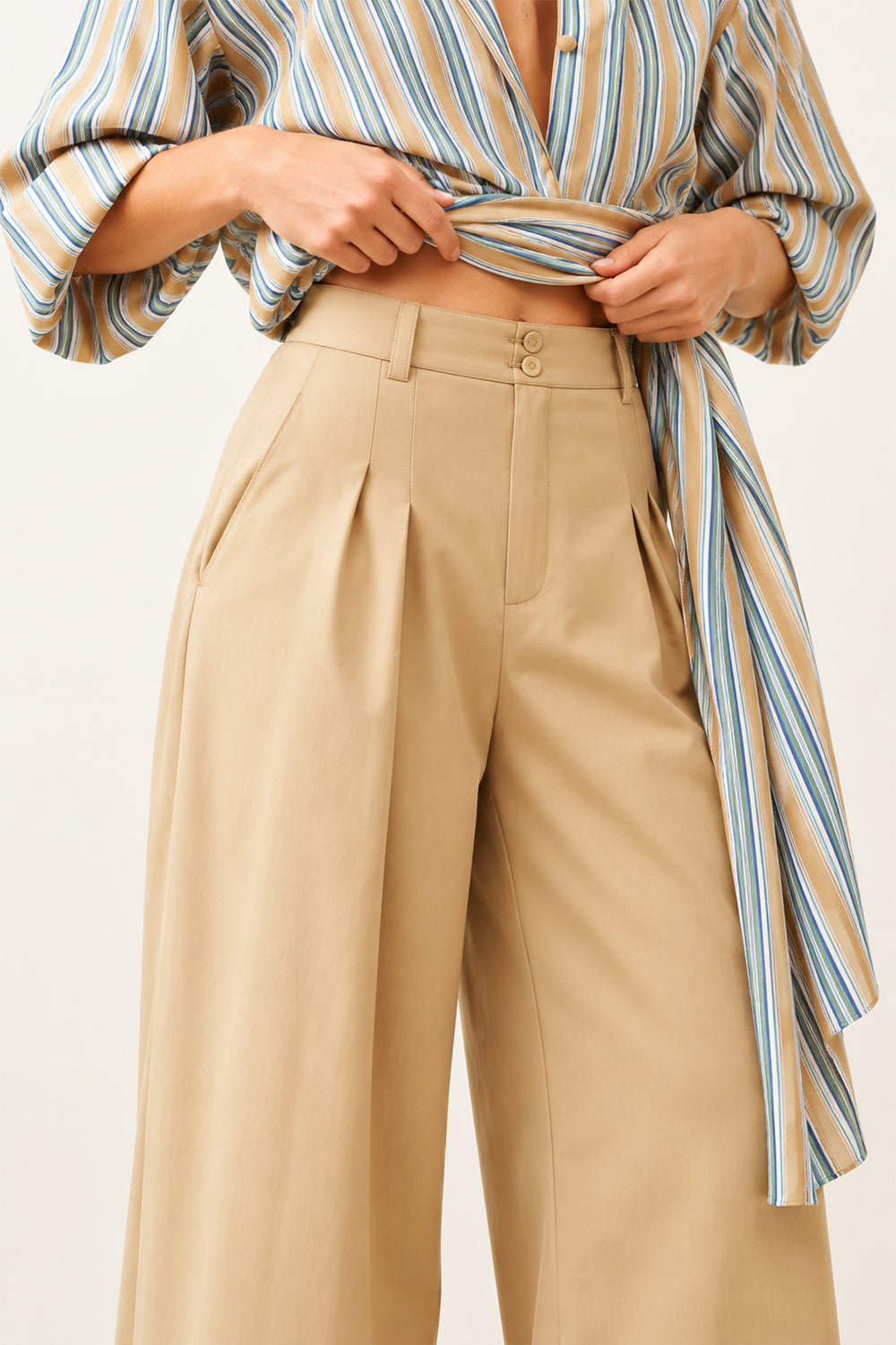 Calça Pantalona Lisa