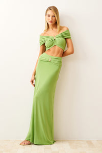 Conjunto Top E Saia Longa - 427357 E 427358