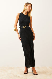 Vestido Super Midi Losangos Chve05