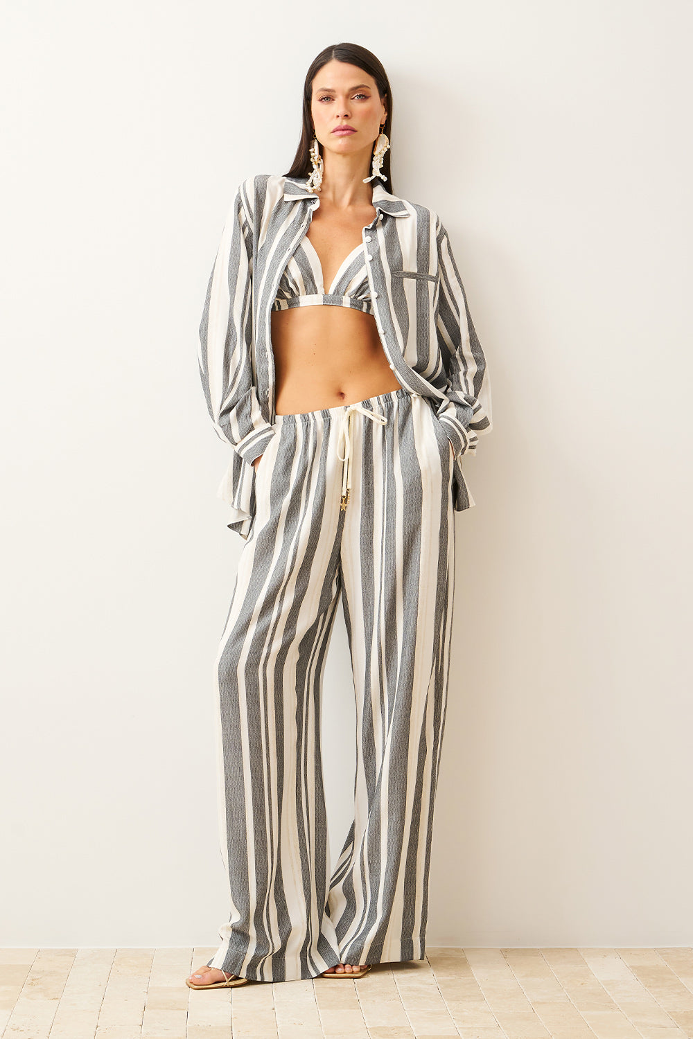 Conjunto Camisa Top E Calça - 427094 427149 E 427073