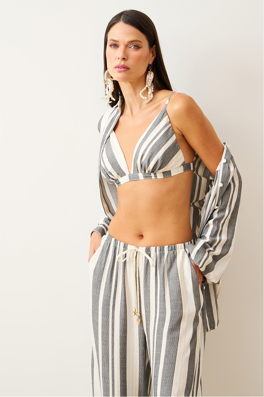 Conjunto Camisa Top E Calça - 427094 427149 E 427073