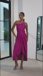 Stories de Vestido Super Midi Liso Com Passante